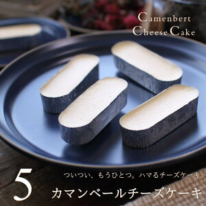 チーズケーキ カマンベールチーズケーキ 5個入り 送料無料 濃厚チーズケーキ スイーツ ギフト プレ...