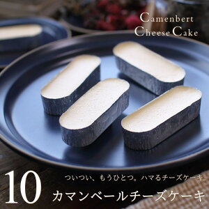 チーズケーキ カマンベールチーズケーキ 10個入り 送料無料 濃厚チーズケーキ スイーツ ギフト プ...