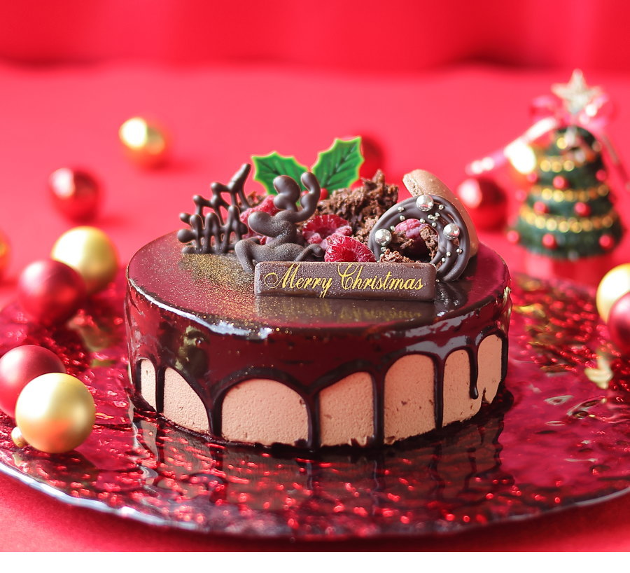 クリスマスケーキ 予約 2026 アイスケーキ ショコラフランボワーズ 15cm 5号 サイズ （目安： 4人、5人、6人 分） ネット限定 送料無料 お取り寄せ ムースグラッセ チョコレートケーキ 人気 スイーツ かわいい お届け日時指定可能 okodepa-10003019 ギフトショップ・おこデパ サンプル画像3