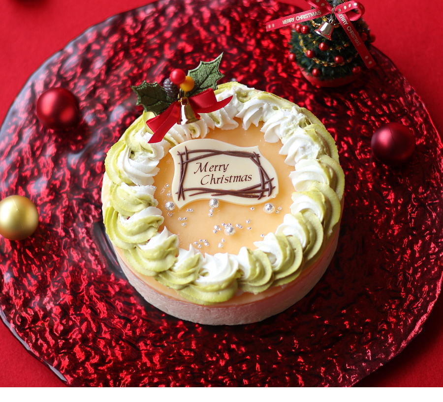 クリスマスケーキ 予約 2026 レモンクリスマス 15cm 5号 サイズ （目安：4人、5人、6人分） ネット限定 ムース 広島レモン ピスタチオクリスマスリース 人気 お取り寄せ 飾り キャラクター かわいい おしゃれ 送料無料 広島 okodepa-10002298 ギフトショップ・おこデパ サンプル画像3