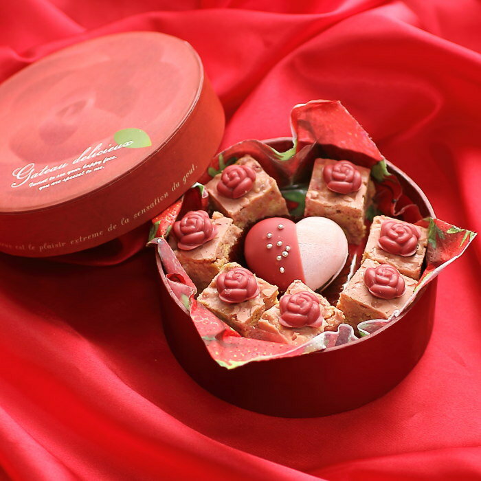 バレンタインデー チョコ チョコレート 焼きチョコ詰め合わせ スイートジュエルボックス 高級 人気 スイーツ ギフト プレゼント お菓子 最中 もなか 手提げ袋付き ジョリーフィス 広島 VD格安通販　バレンタイン　人気　ランキング