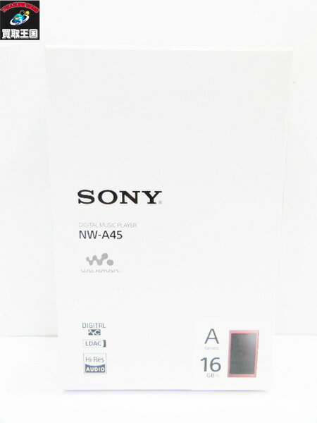 SONY NW-A45 16GB レッド【中古】[▼]
