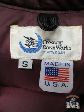 Crescent Down Works USA製 ダウンベスト (S)【中古】
