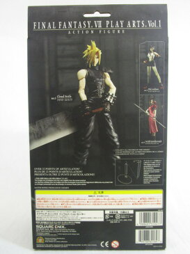 FFプレイアーツ クラウドストライフ ファイナルファンタジー FF7 ※箱状態×【中古】[値下]