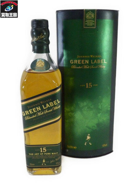 JOHNNIE WALKER GREEN LABEL 15YEARS【中古】