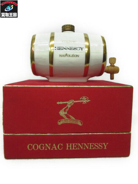 HENNESSY ナポレオン 樽型陶器 空き瓶【中古】