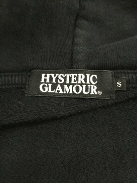 HYSTERIC GLAMOUR MOTORCYCLE プリント ジップアップパーカー 黒 S【中古】