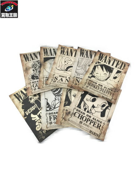 賞金首　ワンピース　ポスターまとめ【中古】のサムネイル