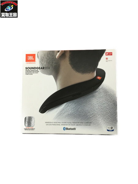 JBL SOUNDGEAR BTA 肩掛けヘッドフォン ブラック【中古】