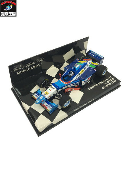 ミニチャンプス 1/43 ベネトン ルノー 1997 ベルガー【中古】[▼]