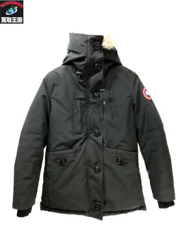 CANADA GOOSE CHARLOTTE PARKA S 黒　カナダグース　【中古】[▼]