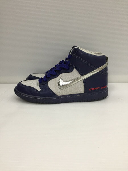 NIKE DUNK iD NAVY/SILVER 28.0cm 393427-991 【中古】[▼]