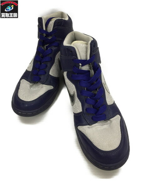 NIKE DUNK iD NAVY/SILVER 28.0cm 393427-991 【中古】[▼]