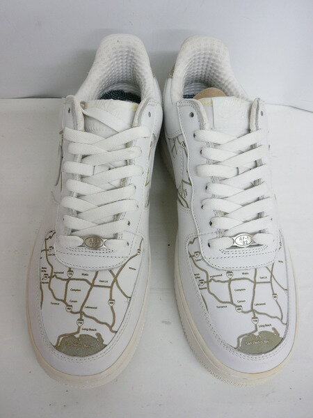 NIKE/Mr.Cartoon/AIR FORCE 1 PREMIUM/LA MAP/309096-114/27.0【中古】