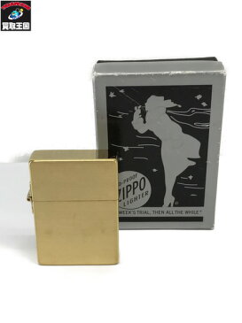 ZIPPO BRASS製 1935レプリカ 2008年8月製【中古】