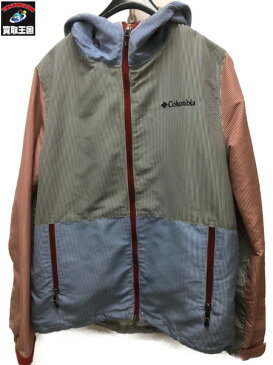 Columbia マルチストライプマウンテンパーカー（M)【中古】[▼]