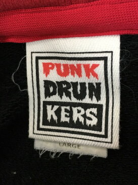 PUNK DRUNKERS PDSxHELLO KITTY あいつキティパーカー BLACK (L)【中古】