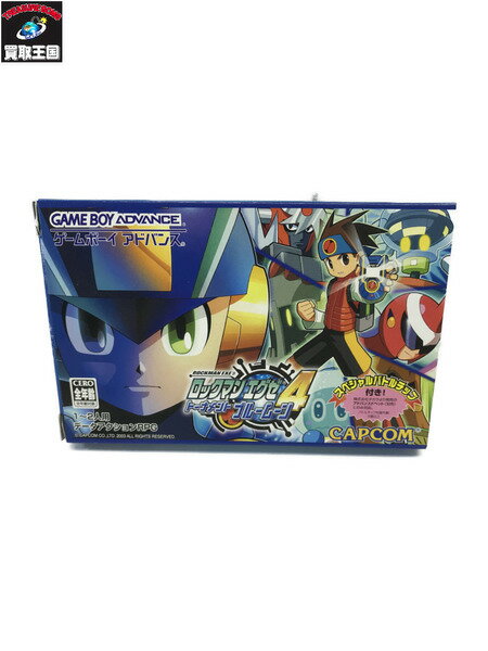 GBA　ロックマンエグゼ4　ブルームーン　　　　　　　　　　【中古】