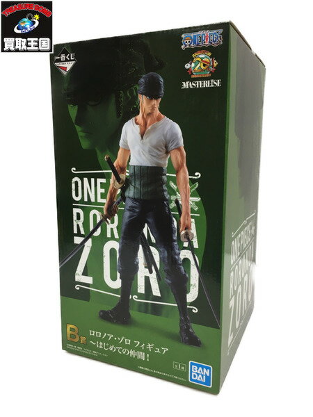 ワンピース一番くじ B賞 ロロノア・ゾロ はじめての仲間【中古】のサムネイル