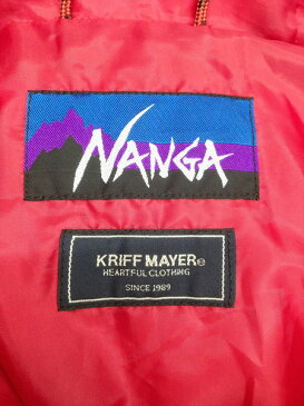 KRIFF MAYER×NANGA クリメイヤー×ナンガ レトロダウンジャケット L ブルー【中古】