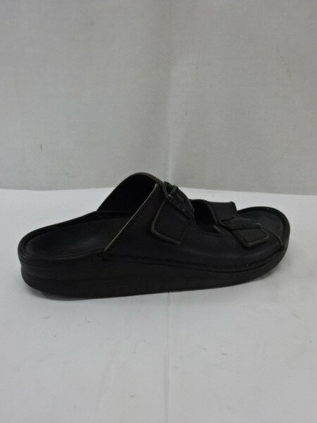 BIRKENSTOCK レザーストラップ サンダル 黒 26.5cm【中古】[▼]