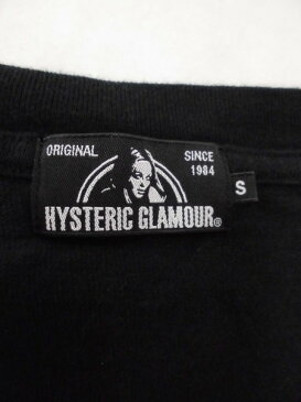 HYSTERIC GLAMOUR 16SS SONG FOR DETROIT 半袖カットソー (S) 黒【中古】