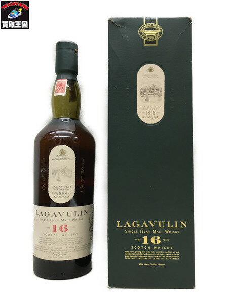 LAGAVULIN/16年/スコッチウイスキー/750ml/ホワイトホース表記【中古】