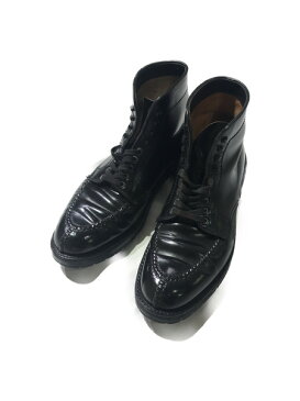 ALDEN/BARNEYS NEWYORK別注/コードバンタンカーブーツ/US6.5/BLK【中古】