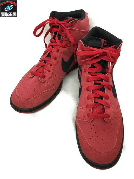 NIKE DUNK HI (28.5) 904233-600 GYM RED/BLACK【中古】[▼]