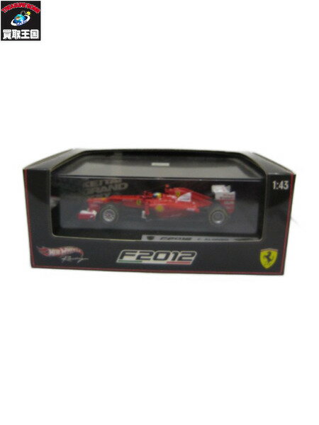 HotWHeels 1/43 ケータイGP限定 F2012 フェルナンドアロンソ【中古】[▼]