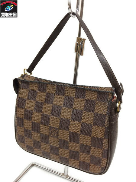 LOUIS VUITTON ダミエ トゥルース・メイクアップ ポーチ【中古】[▼]