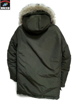 WOOLRICH/ウールリッチ/ARCTIC PARKA/ダウンジャケット/カーキ/USA XXS【中古】