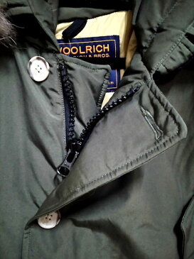 WOOLRICH/ウールリッチ/ARCTIC PARKA/ダウンジャケット/カーキ/USA XXS【中古】