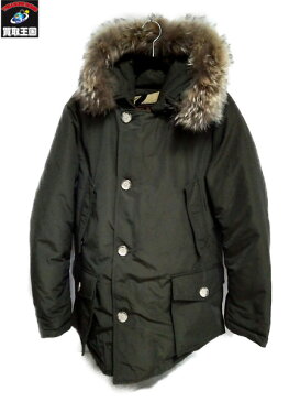 WOOLRICH/ウールリッチ/ARCTIC PARKA/ダウンジャケット/カーキ/USA XXS【中古】