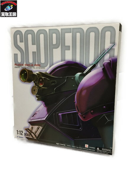 やまと 1/12 スコープドッグ メルキア正規軍カラー仕様 箱ダメージあり 装甲騎兵ボトムズ Armored Trooper Votoms【中古】[▼]のサムネイル