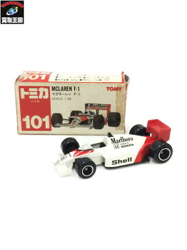 トミカ 日本製 101 マクラーレン F-1 マルボロ 1/55 白×赤 ※箱状態×【中古】