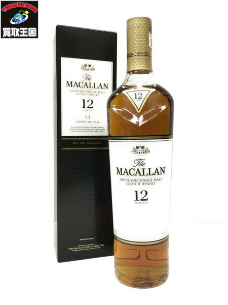 MACALLAN ザ・マッカラン 12年 SHERRY OAK CASK シェリーオークカスク【中古】