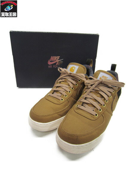 NIKE CARHARTT AIR FORCE 1’07 PRM WIP AV4113-200【中古】[▼]