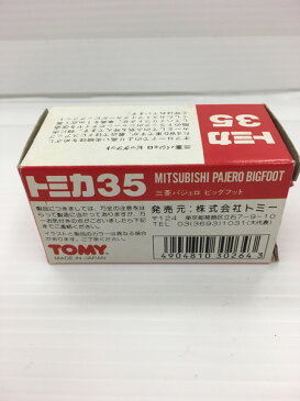 トミカ 日本製 35 三菱パジェロ ビッグフット【中古】[値下]