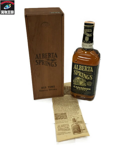 ALBERTA SPRINGS CANADIAN WHISKY【中古】