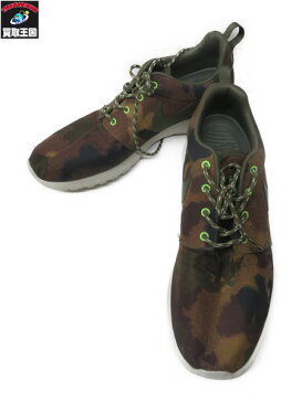 NIKE ROSHE RUN PRINT/カモフラ (28.0)【中古】