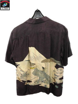 SUN SURF サンサーフ SPECIAL EDITION スペシャルエディション S.HATA SHOTEN S・ハタ商店 アロハシャツ EAGLE MtFUJI 鷹富士 【中古】