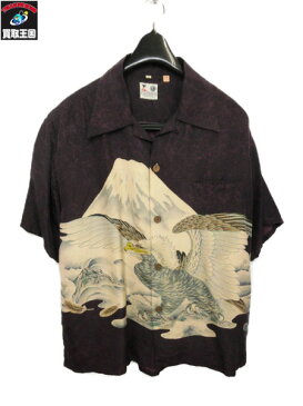 SUN SURF サンサーフ SPECIAL EDITION スペシャルエディション S.HATA SHOTEN S・ハタ商店 アロハシャツ EAGLE MtFUJI 鷹富士 【中古】