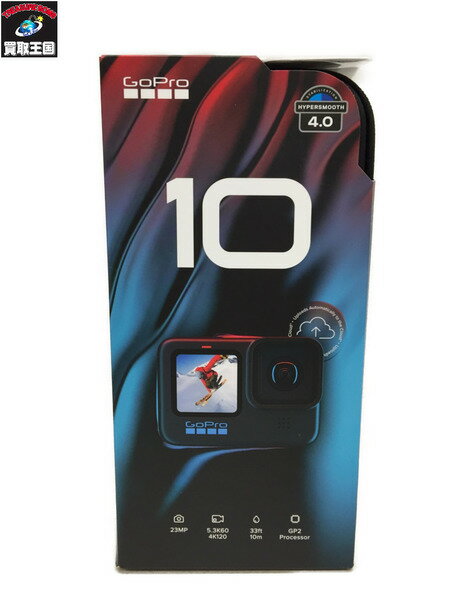 GO PRO HERO 10 ブラック CHDHX-101-FW【中古】[▼]