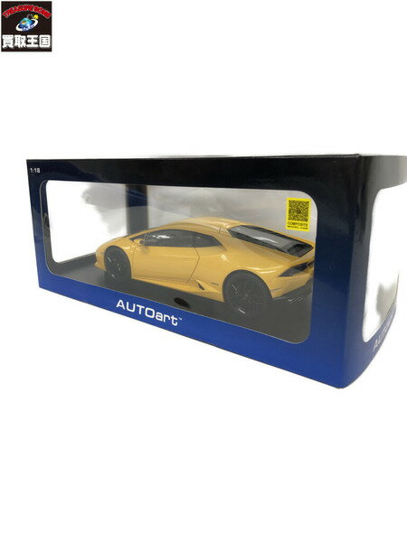 AutoArt 74604 ランボルギーニ ウラカン LP610-4 イエロー【中古】[▼]