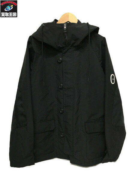 COACH 3way キルティングライナー付ミリタリージャケト M BLK【中古】[▼]