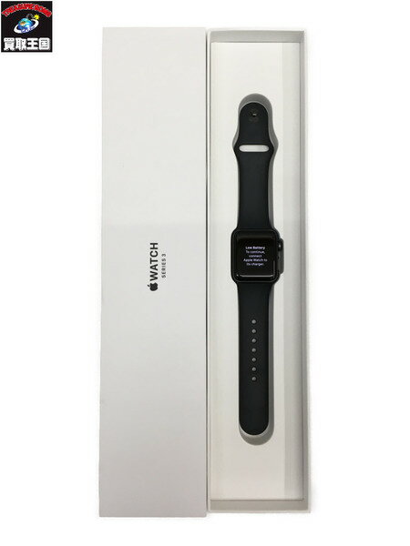 Apple Watch Series3 38mm MTF02J/A GPS スペースグレイアルミニウム【中古】
