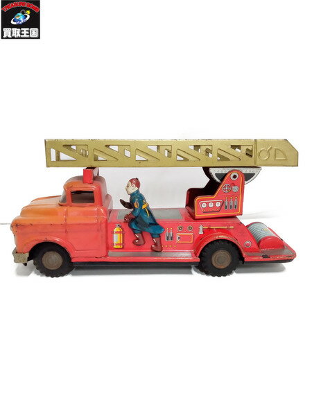 ブリキ　消防車【中古】[▼]