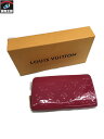LV/ジッピー・ウォレット/モノグラム・ヴェルニ【中古】
