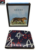 GUCCI/ゴースト/コンパクトウォレット【中古】[▼]